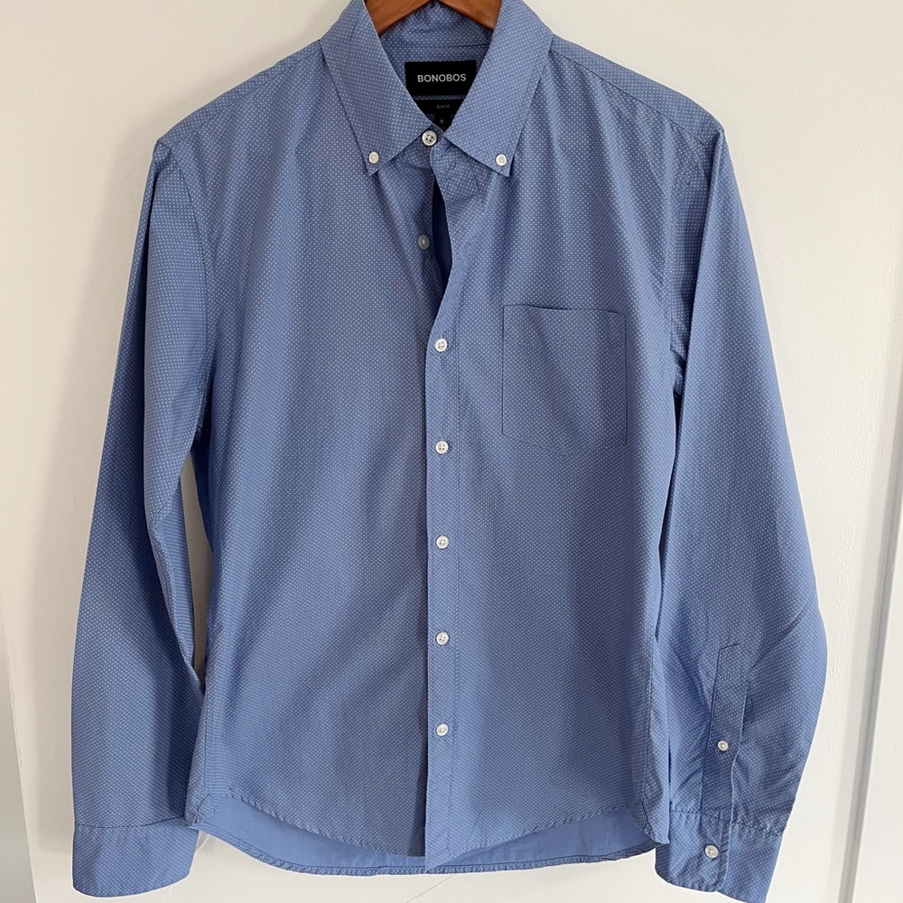 Bonobos mens slim fit button down size medium